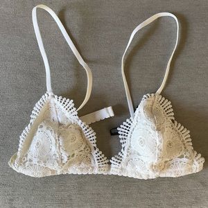 Urban Outfitters Intimates & Sleepwear - White bralette Urban Outfitters Intimates & Sleepwear - White bralette